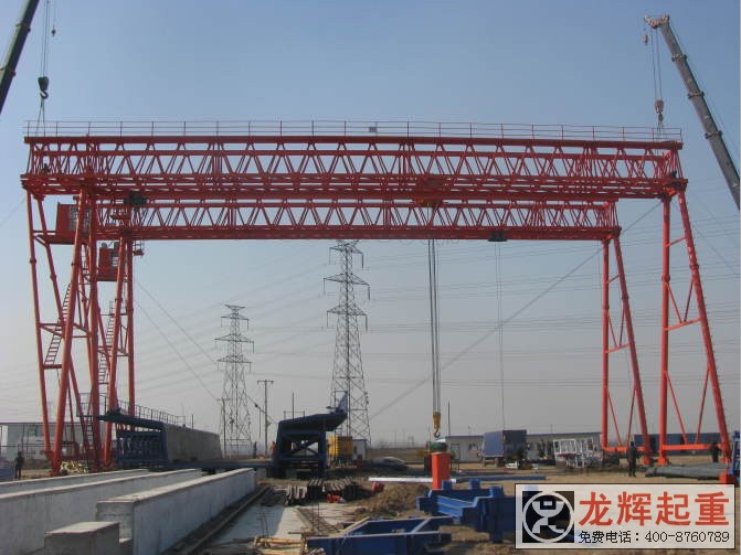 雙主梁門式起重機桁架式 double girder gantry crane
